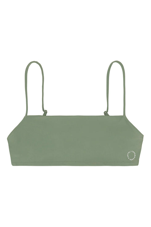 Copenhagen Cartel - Sanur justerbare stropper bikini top bandeau - Army